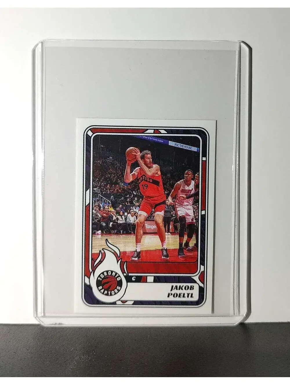 Jakob Poeltl 2024-25 Panini NBA #271 Sticker Card Toronto Raptors